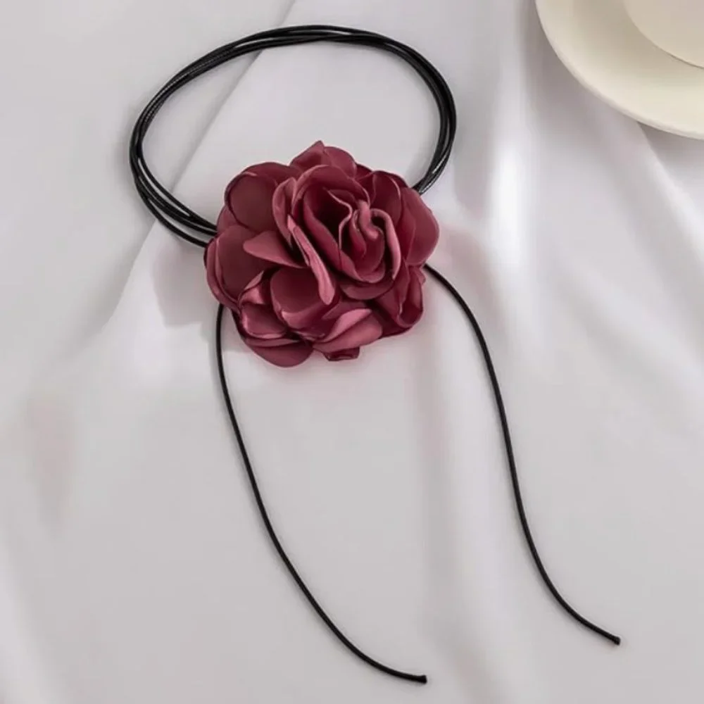 ♥ZARA Rose Necklace Chocker ♥